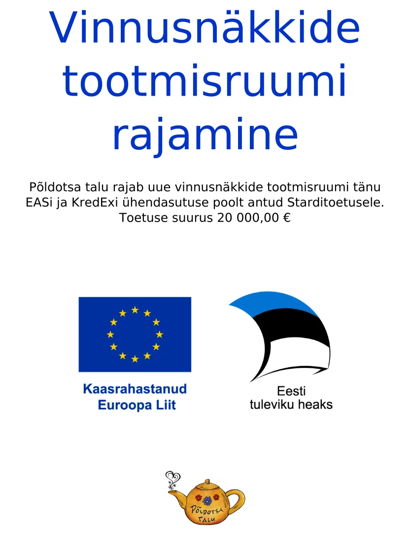 EAS ja KREDEX Põldotsa talu toetus