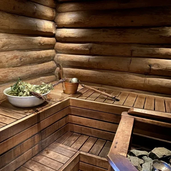 Sauna lava